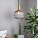 GobekUsa Glass Pendant Lights: Nordic Style Bedroom Kitchen Hanging Lamp