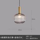 GobekUsa Glass Pendant Lights: Nordic Style Bedroom Kitchen Hanging Lamp