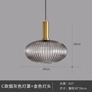 GobekUsa Glass Pendant Lights: Nordic Style Bedroom Kitchen Hanging Lamp