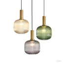 GobekUsa Glass Pendant Lights: Nordic Style Bedroom Kitchen Hanging Lamp