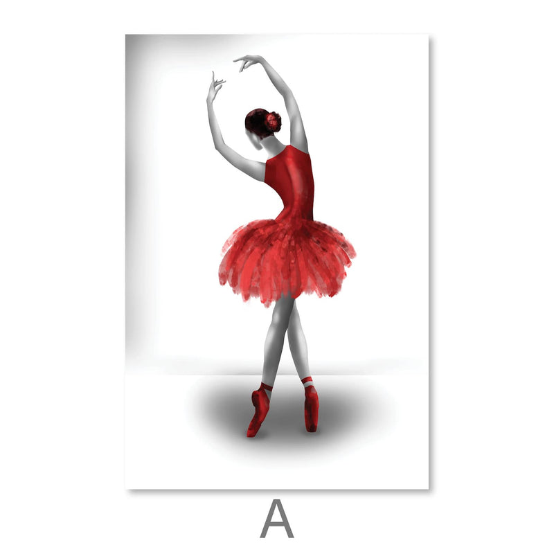 Elegant Ballet Canvas