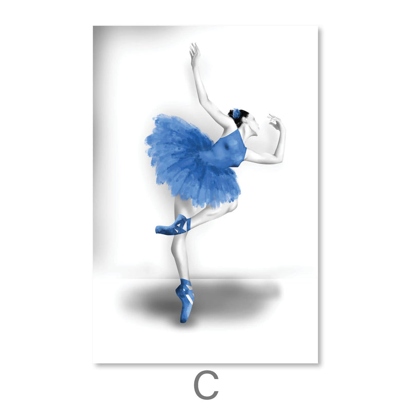 Elegant Ballet Canvas