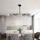 GobekUsa Dandelion Flower Chandelier LED Lamp for Living Room Bedroom Restaurant Bouquet Decor
