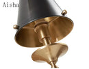 GobekUsa Black/Gold Wall Lamp: Luxury Living Room Bedroom Staircase Light