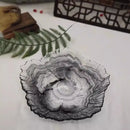 GobekUsa Elegant Flower Glass Plate Dinner Pearl Fruit Snack Jewelry Trinket Dish