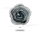GobekUsa Elegant Flower Glass Plate Dinner Pearl Fruit Snack Jewelry Trinket Dish