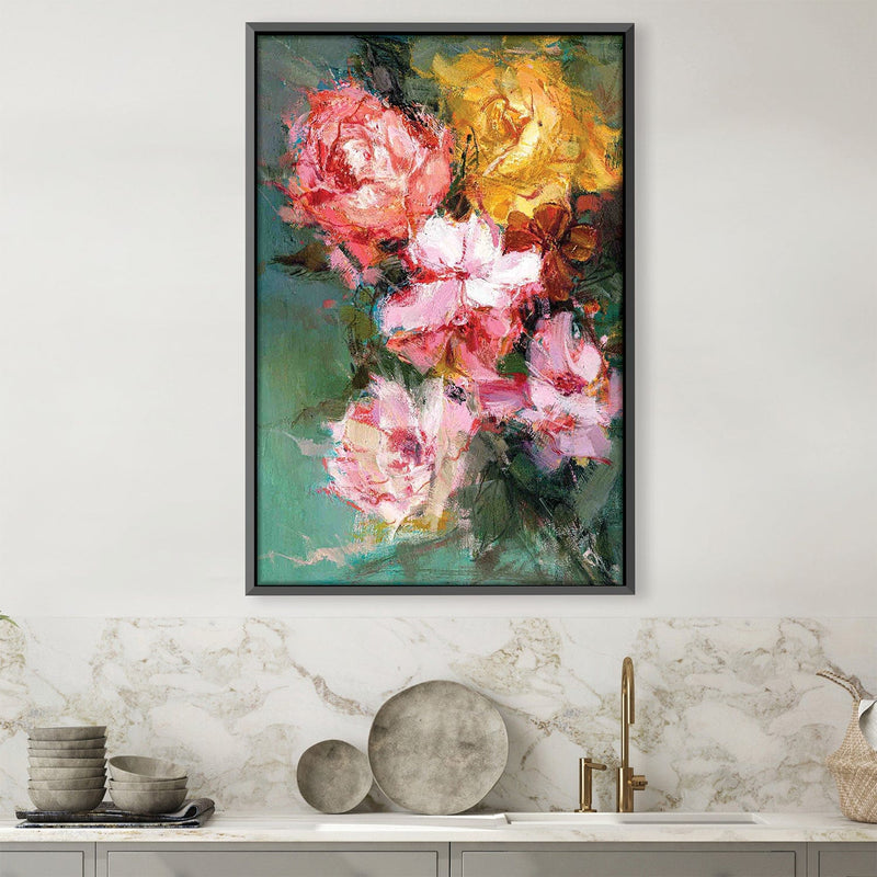 Elegant Bouquet Oil Painting