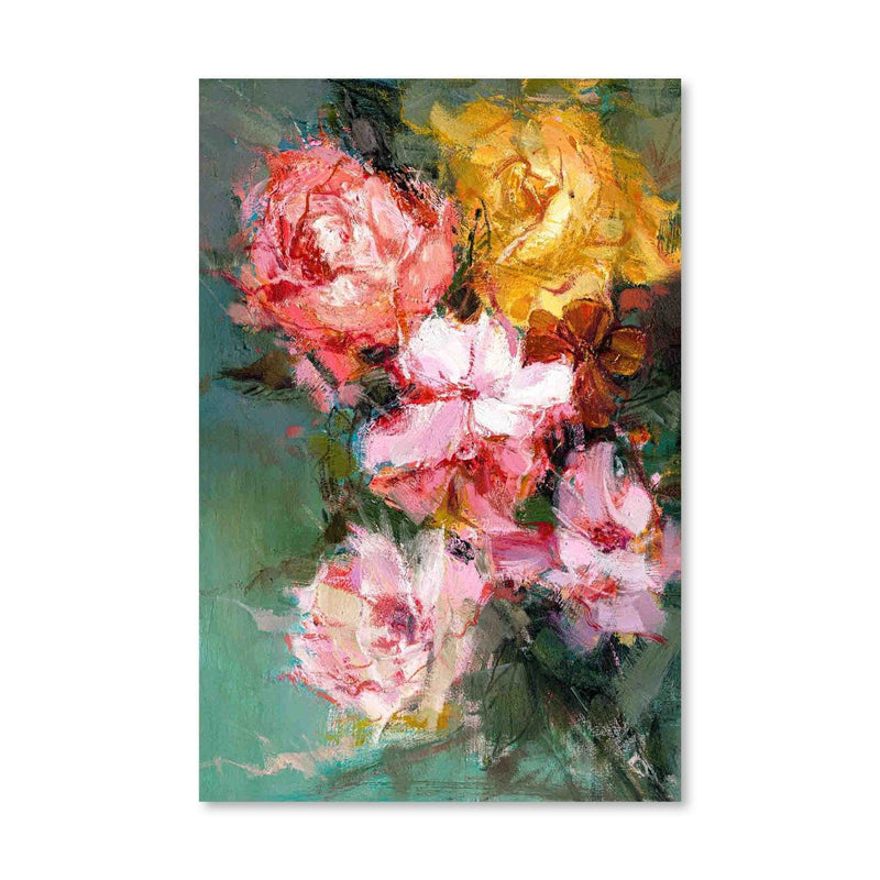 Elegant Bouquet Oil Painting