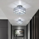 GobekUsa Crystal LED Pendant Light for Kitchen Dining Living Room
