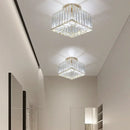 GobekUsa Crystal LED Pendant Light for Kitchen Dining Living Room