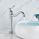 GobekUsa Brushed Nickel Single Handle Bathroom Sink Faucet Swivel Spout Mixer Tap