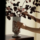 GobekUsa Calacatta Red Marble Vase for Home Decor