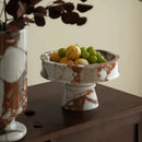 GobekUsa Calacatta Red Marble Vase for Home Decor