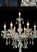GobekUsa Crystal Floor Lamp: Luxurious LED Fashion for Living Room and Bedroom