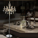 GobekUsa Crystal Floor Lamp: Luxurious LED Fashion for Living Room and Bedroom