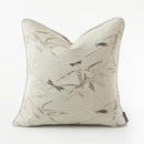 GobekUsa Dragonfly Insects Embroidery Cushion Cover - Quaint & Elegant Style Pillow Case