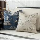 GobekUsa Dragonfly Insects Embroidery Cushion Cover - Quaint & Elegant Style Pillow Case