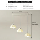 GobekUsa Elegant Cream LED Chandelier for Dining Room