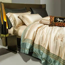GobekUsa 1200TC Egyptian Cotton Embroidery Bedding Set - Queen King Size Bedlinens