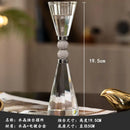 GobekUsa Crystal Candle Holder Set for Romantic Dinner Table Decor
