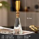 GobekUsa Crystal Candle Holder Set for Romantic Dinner Table Decor