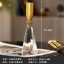 GobekUsa Crystal Candle Holder Set for Romantic Dinner Table Decor