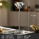 GobekUsa Crystal Candle Holder Set for Romantic Dinner Table Decor