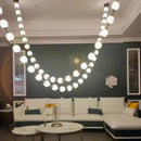 GobekUsa Elegant Pendant Lights for Duplex Building Hotel Lobby Villa Stair Lamps
