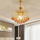 GobekUsa Elegant Crystal Ceiling Chandelier for Stylish Home Decor