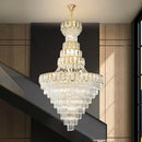 GobekUsa Elegant Crystal Chandelier for Luxury Living Room Decor