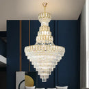 GobekUsa Elegant Crystal Chandelier for Luxury Living Room Decor