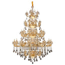 GobekUsa Elegant Crystal Chandelier for Living Room, Dining Room, and Bedroom