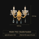 GobekUsa Elegant Crystal Chandelier for Living Room, Dining Room, and Bedroom