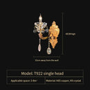 GobekUsa Elegant Crystal Chandelier for Living Room, Dining Room, and Bedroom