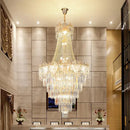 GobekUsa Elegant Crystal Duplex Chandelier for Livingroom, Hotel, and Villa