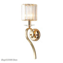 GobekUsa Crystal Gold Wall Lamp: Luxury LED Lighting for Living Room and Bedroom
