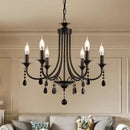 GobekUsa Elegant Crystal Pendant Chandelier for Home and Hospitality Spaces