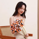 GobekUsa Elegant Daisy Bouquet Soft Blanket for Office Sofa, Multi-Functional Nap Shawl & Cushion