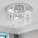 GobekUsa Diamond Crystal LED Ceiling Chandelier Pendant Light for Elegant Living Spaces