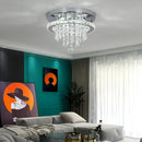 GobekUsa Diamond Crystal LED Ceiling Chandelier Pendant Light for Elegant Living Spaces