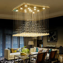 GobekUsa Elegant Duplex Villa Hotel Lobby Chandelier