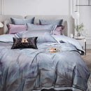GobekUsa 1500TC Egyptian Cotton Silk Jacquard Bedding Set for Queen King Beds