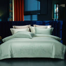 GobekUsa Elegant Flowers Embroidery 1000TC Egyptian Cotton Bedding Set Home Textiles