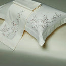GobekUsa Elegant Flowers Embroidery 1000TC Egyptian Cotton Bedding Set Home Textiles