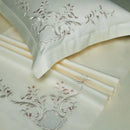 GobekUsa Elegant Flowers Embroidery 1000TC Egyptian Cotton Bedding Set Home Textiles