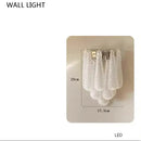 GobekUsa Elegant Glass Chandelier Lighting for Home Dining Room Decor