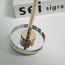 GobekUsa Crystal Glass Candlestick Holder - Elegant Home Décor Accessory