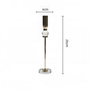 GobekUsa Crystal Glass Candlestick Holder - Elegant Home Décor Accessory