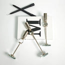GobekUsa Crystal Glass Candlestick Holder - Elegant Home Décor Accessory
