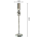 GobekUsa Crystal Glass Candlestick Holder - Elegant Home Décor Accessory